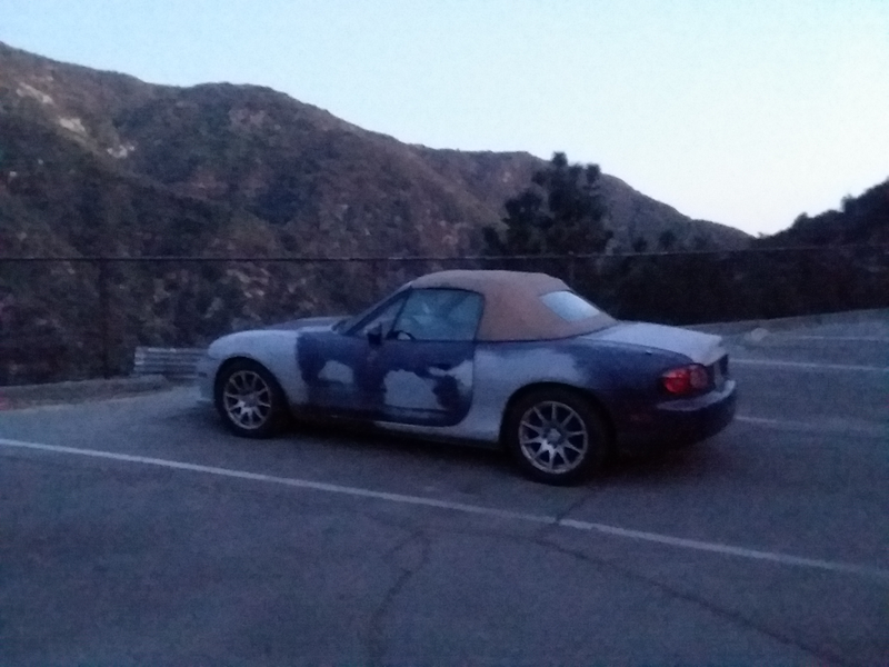 Illustration for article titled Hiked Mount Wilson and Broke my Miata